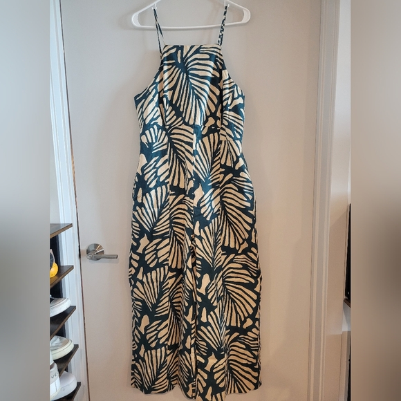 Banana Republic Factory Pants - NWT Linen-Blend Strappy Tailored Jumpsuit - Banana Republic Factory